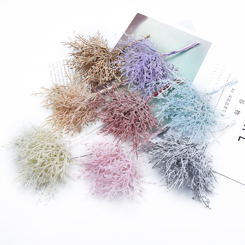Sphagnum Moss Dry - Couronnes de fleurs décoratives multicolores pour