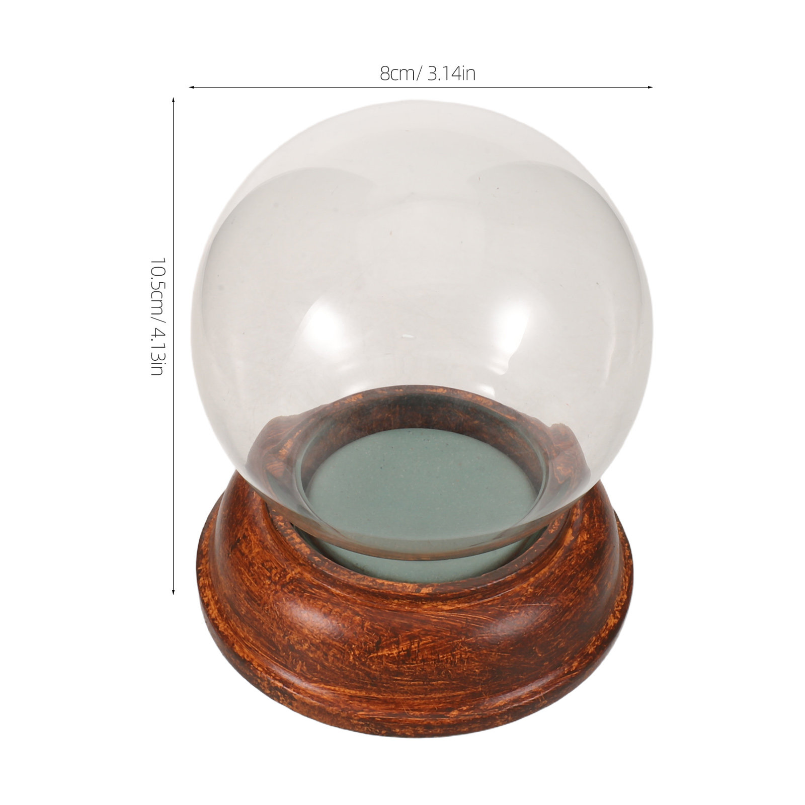 Dôme de globe à neige en verre - Plastic Dome Clear avis et prix