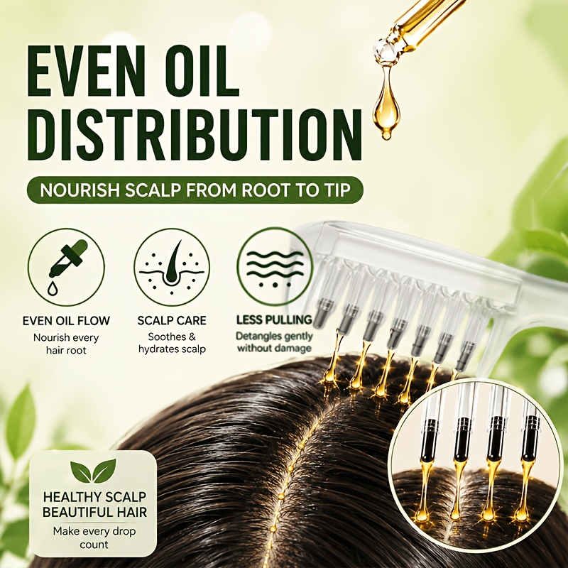 Peigne applicateur d'huile cap - Root Stimulator Liquid avis et prix