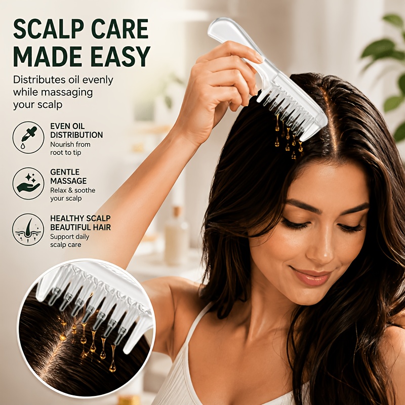 Peigne applicateur d'huile cap - Root Stimulator Liquid avis et prix