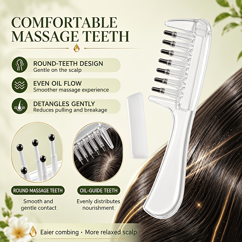 Peigne applicateur d'huile cap - Root Stimulator Liquid avis et prix