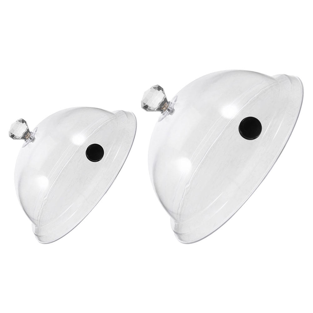2 pièces, dôme transparent en  - Plastic Dome Clear avis et prix